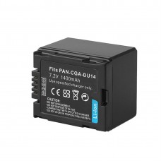 Cga-du14 /VBD140 battery for Panasonic camera NV-GS28 GS500 GS27 GS328GK black