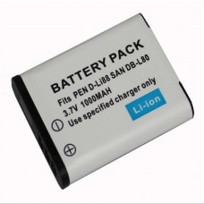 Compatible with PENTAX PENTAX DLI88 digital Camera battery Sanyo DB-L80 Lithium battery Decoding DB-L80
