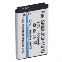 Applicable to SAMSUNG SLB-1137D SLB1137D digital camera battery lithium battery full decoding SLB-1137D