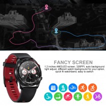Honor Watch Magic NFC Smart Watch 1.2 inch HD AMOLED 390x390 Color Screen Activity Tracker Black