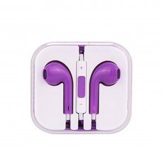 Smartphone Wired Control Earphone Original In-ear Stereo Bass Sound Earbud Earphone for iPhone 5/6 with Remote and Mic